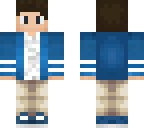 blue jacket