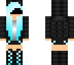 blue masked girl redo