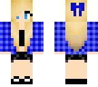 blue plaid