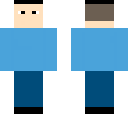blue skin normal minty