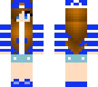 blue stripes