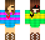 chara and frisk edited