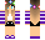 cute purple stripes