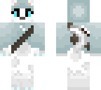 cute snow leopard archer