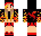 fire dragon girl
