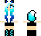 girl ice wolf 
