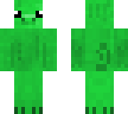 green cute pig