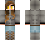 grey jacket girl