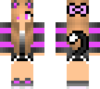 magenta wolf girl