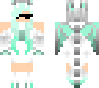 mint dragon girl edit