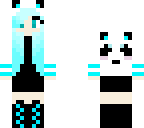 mint panda girl