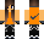 orange nike