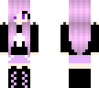 pastel gothish girl