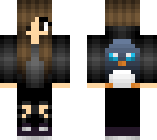 penguin hoodie girl