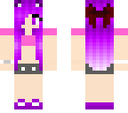pielong sexy purple hair