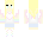 rainbow pastel girl