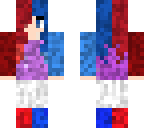 red and blue