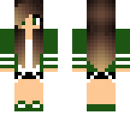 school girl green