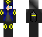 umbreon onesie blue hair  eyes