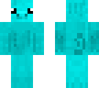 blue cute pig