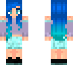 blue girl