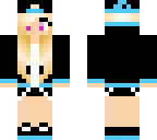 blue girl