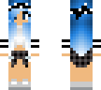 blue hair