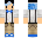 blue haired nerd