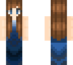 blue ombre dress