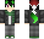 boy green fox santa