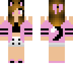cat girl pink