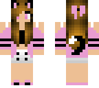 cat girl pink edit