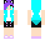 cute blue girl