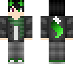 dark winter green fox boy