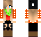 fall girl with scarf