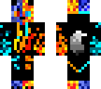 flame lava wolf