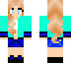 girl in a blue jacket