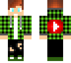 green plaid hoodie