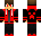 minecraft creeper kid solid skin