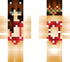 minniemouse themed swimsuit