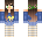 neko sweater with flower crown