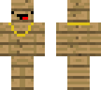 oak plank man