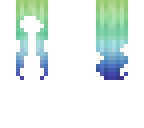 pastel seafoam ombre green to purple
