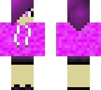 pinkish-purple gamer girl