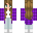purple plaid