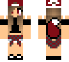 red hipster fox girl