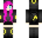 umbreon girl pink hair