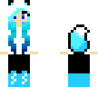 blue fire wolf
