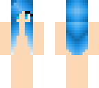 blue shaded hair base