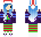 chibi christmas girl